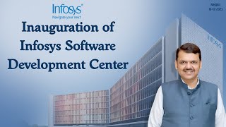 Inauguration of Infosys Software Development Center  Nagpur  DCM Devendra Fadnavis [upl. by Kayla]