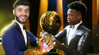 Voltei no Tempo e Dei a Bola de Ouro pro Vinícius Júnior no FC 25 [upl. by Llerad]