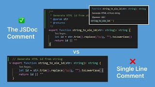 JSDoc comment tips amp tricks in JavaScript programming [upl. by Amikat]