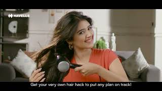 Havells Hair Dryer with Cool Shot  Take Charge of Your Look [upl. by Serdna]