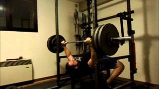 Bench 460x1 session w commentary [upl. by Edy472]