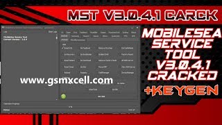 MobileSea Service Tool v3041 With Keygen Full Tested [upl. by Lucian]