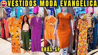 VESTIDOS MODA EVANGÉLICA BRÁSSP [upl. by Gerfen]