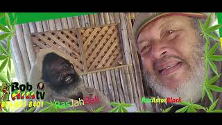 Ras JahBali speaks with Ras Astor Blackmp4 [upl. by Sorilda]