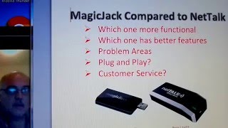 Magicjack Compared to Nettalk VOIP Phones [upl. by Ymirej463]