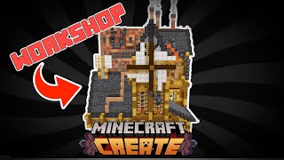 The ULTIMATE Steampunk Starter Base in Create Mod Cult of Steam Ep1 [upl. by Llennahs]