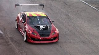 1000HP Hyundai Genesis Coupe Drift Car [upl. by Niatsirk]