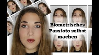 Gut aussehen auf biometrischem Passfoto📷 [upl. by Darbee]