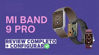 REVIEW COMPLETO DA XIAOMI SMART BAND 9 PRO  CONFIGURAÇÃO NA SMARTBAND✅️💜 [upl. by Ahsrats]