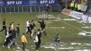 1998AIK Hammarby01SupportrarStormarPlanenCanal [upl. by Ynottirb537]