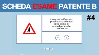 SCHEDA ESAME PATENTE B 2024 4 [upl. by Biagio831]