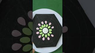 shorts Mandala Tool Demo  oval n drop tool fujiart art mandala youtubeshorts [upl. by Teria]