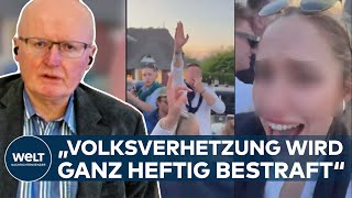 SYLTER RECHTSSCHICKERIA Volksverhetzung  Das droht den rechten PartyPöblern  WELT Thema [upl. by Clovah]