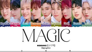 XODIAC 소디엑 MAGIC Lyrics Color Coded Eng  DNA Lyrics [upl. by Lindgren]