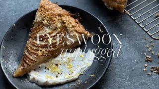 Vanilla Ginger Pear Crostata  EyeSwoon Unplugged [upl. by Sarad]