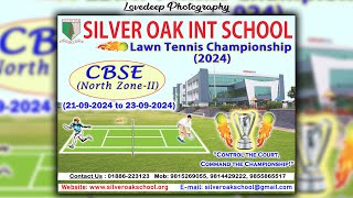 Lawn Tennis Championship 2024  CBSE North ZoneII  Silver Oak School  Tanda [upl. by Einre]