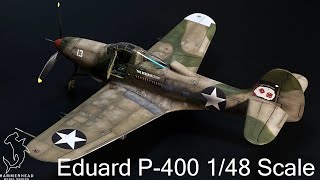 Eduard 148 scale P400 quotCactus Airforcequot  Full Build [upl. by Dhiman]