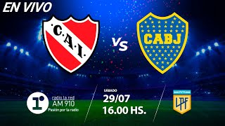 INDEPENDIENTE VS BOCA  EN VIVO  LIGA PROFESIONAL [upl. by Skeie737]