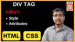 DIV TAG  ATTRIBUTES  STYLE ALIGN  EXAMPLES  HTML  CSS [upl. by Laszlo]