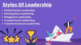 Styles of Leadership [upl. by Kcirderfla]