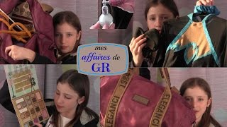 mes affaires de GRS  engins justaucorps et maquillage [upl. by Ramberg]