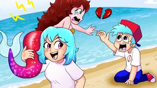 What Happened To Mermaid Girlfriend  Dont harm Girlfriend  Friday Night Funkin Animation [upl. by Asum]