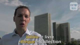 La minute de l’orthographe n° 6 Origine du mot « bibliothèque » [upl. by Nohpets682]