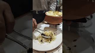 Nellore Harimirch Dum Biryani 🤤❤️ biryanilovers viralvideo food [upl. by Tingley]