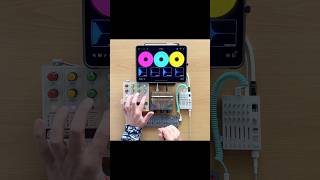 Chroma Console pedal live looping with Colour Palette thumb piano OPZ and Loopy Pro on iPad [upl. by Tarfe]