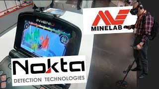 NEW Nokta Invenio Metal Detector and Minelab Virtual Reality at IWA Outdoor Classics Exhibition [upl. by Chelsie322]