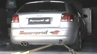 SUPERSPRINT AUDI A3 QUATTRO 32i VR6 [upl. by Hal517]