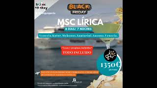 MSC Lírica 100525 desde 1350€ por persona [upl. by Joan775]