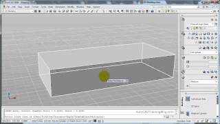 AutoCAD 3D Modelling  Chamfer Command [upl. by Anitsirhcairam743]