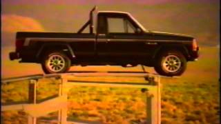 1989 Jeep Comanche Commercial [upl. by Ialocin137]