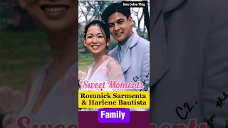 ROMNICK SARMENTA AND HARLENE BAUTISTA Sweet Moments shortsviral pinoyshowbiz trending [upl. by Drabeck175]