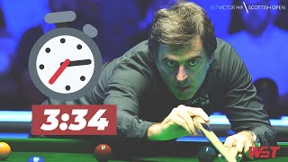 Ronnie OSullivans 334 Century  2022 BetVictor Scottish Open [upl. by Dnartreb]