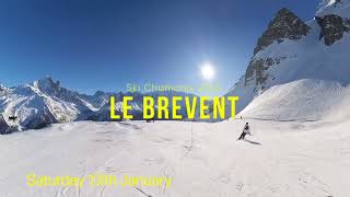 Ski Chamonix January 2024 Le Brevent [upl. by Ajiam546]