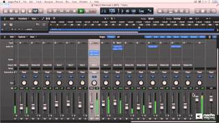 Logic Pro X 405 Mastering EDM Tracks  1 Mastering Starts in the Mix [upl. by Clyte]