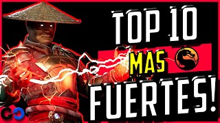 🔥Quién es el MÁS FUERTE TOP 10 MÁS PODEROSOS de Mortal Kombat [upl. by Krys]