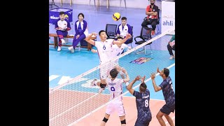 Volleyball Mongolia 20232024 Umnugowi Shankhtrans vs Hasu Megastars [upl. by Haukom445]