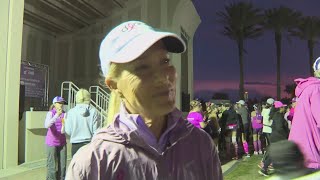 Its overwhelming Donna Deegan reacts to large turnout at 17th Annual DONNA Marathon [upl. by Ytiak]