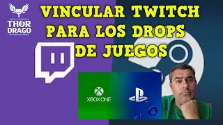 COMO VINCULAR TWITCH CON TU CUENTA PARA LOS DROPS DE JUEGOS🧐 [upl. by Kaasi]