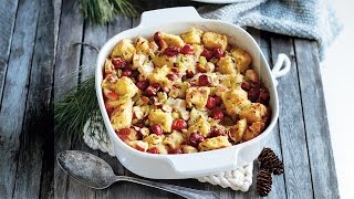 Festive Fruit amp Hazelnut Stuffing  2017 Milk Calendar [upl. by Maddi]