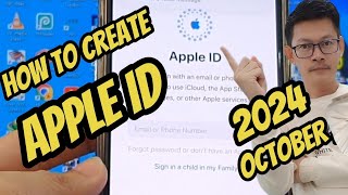 How to create apple ID  October 2024 [upl. by Akilak]