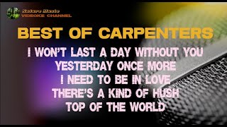 NONSTOP Best of Carpenters  Karaoke Version  Videoke Version [upl. by Iak299]