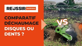 Dents ou disques  quel déchaumeur est le plus efficace  comparatif Amazone [upl. by Odlavu]