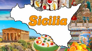 🍋🍊 LA SICILIA  Le Regioni dItalia Geografia 📚🌍 [upl. by Atteynod]