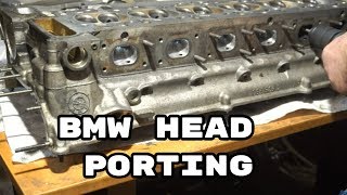 BMW M54 head small port amp polish  Engine rebuild DIY and SWAP 8 [upl. by Clari312]