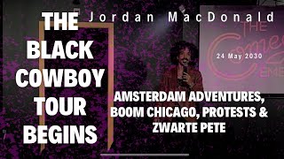 Black Cowboy Tour Begins Amsterdam Adventures Boom Chicago Protests amp Zwarte Pete [upl. by Braden]