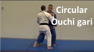 Circular Ouchi gari setup [upl. by Aihseya]